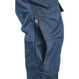 CXS Leonis Men's Work Pants in Blue/Black - Euro Work Wear