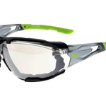 CXS Opsis Tieva I/O Safety Glasses in Black/Green - Euro Work Wear