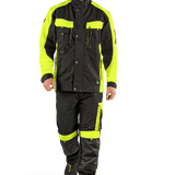 CXS Sirius Brighton Men's Winter Pants in Black/Yellow - Euro Work Wear
