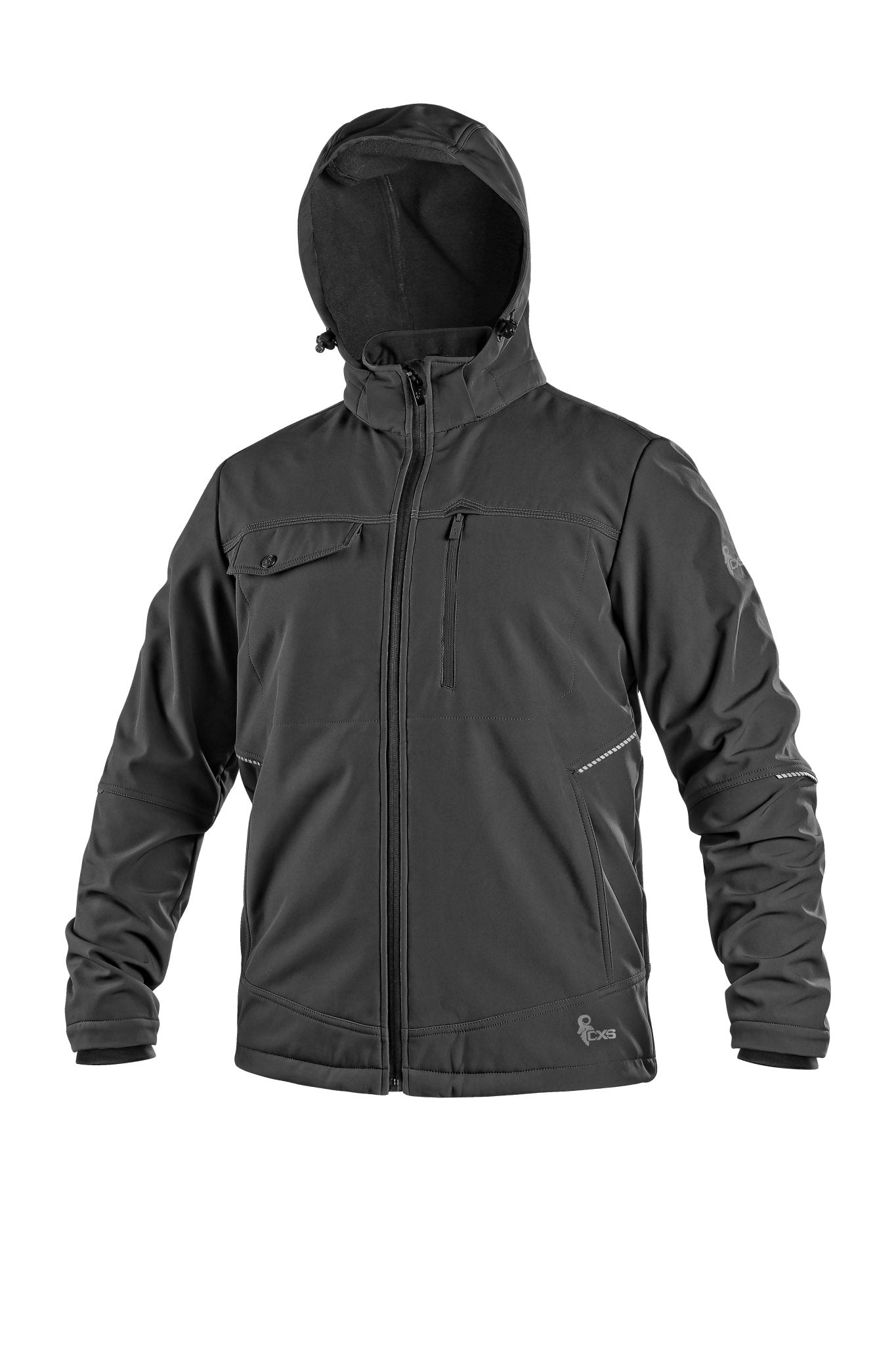 CXS Stretch Men's Softshell Jacket - Euro Work Wear