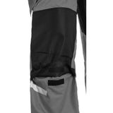 CXS Stretch Men's Winter Work Pants, gray - black - Euro Work Wear