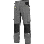 CXS Stretch Men's Winter Work Pants, gray - black - Euro Work Wear