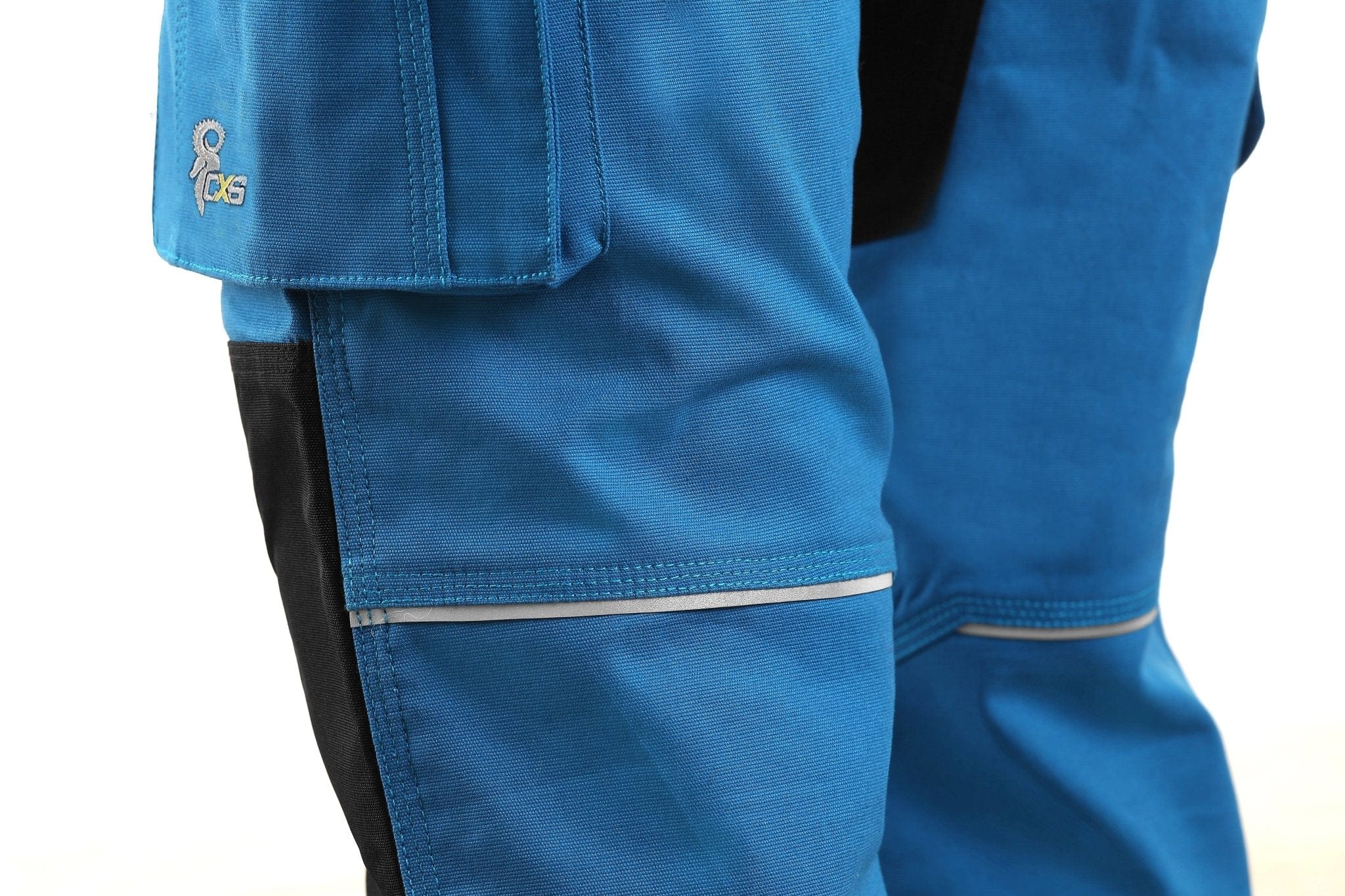 CXS Stretch Women's Work Pants in Blue/Black - Euro Work Wear