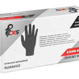 Gloves CXS STERN BLACK, disposable, nitrile, powder free - Euro Work Wear