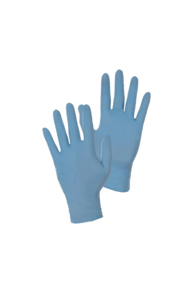Gloves CXS STERN BLUE, disposable, nitrile, powder free - Euro Work Wear