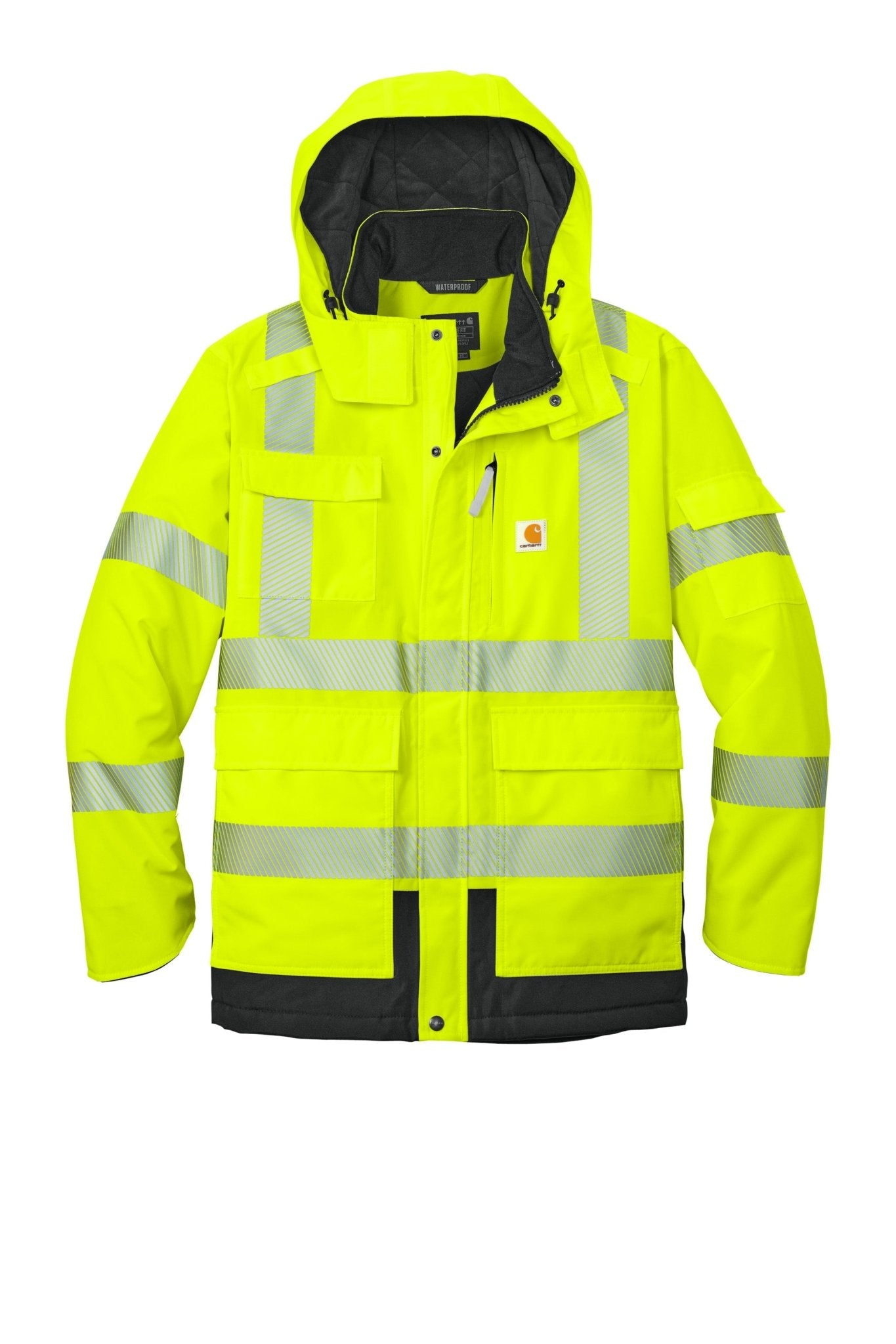 Carhartt® ANSI 107 Class 3 Waterproof Heavyweight Insulated Jacket - Euro Work Wear