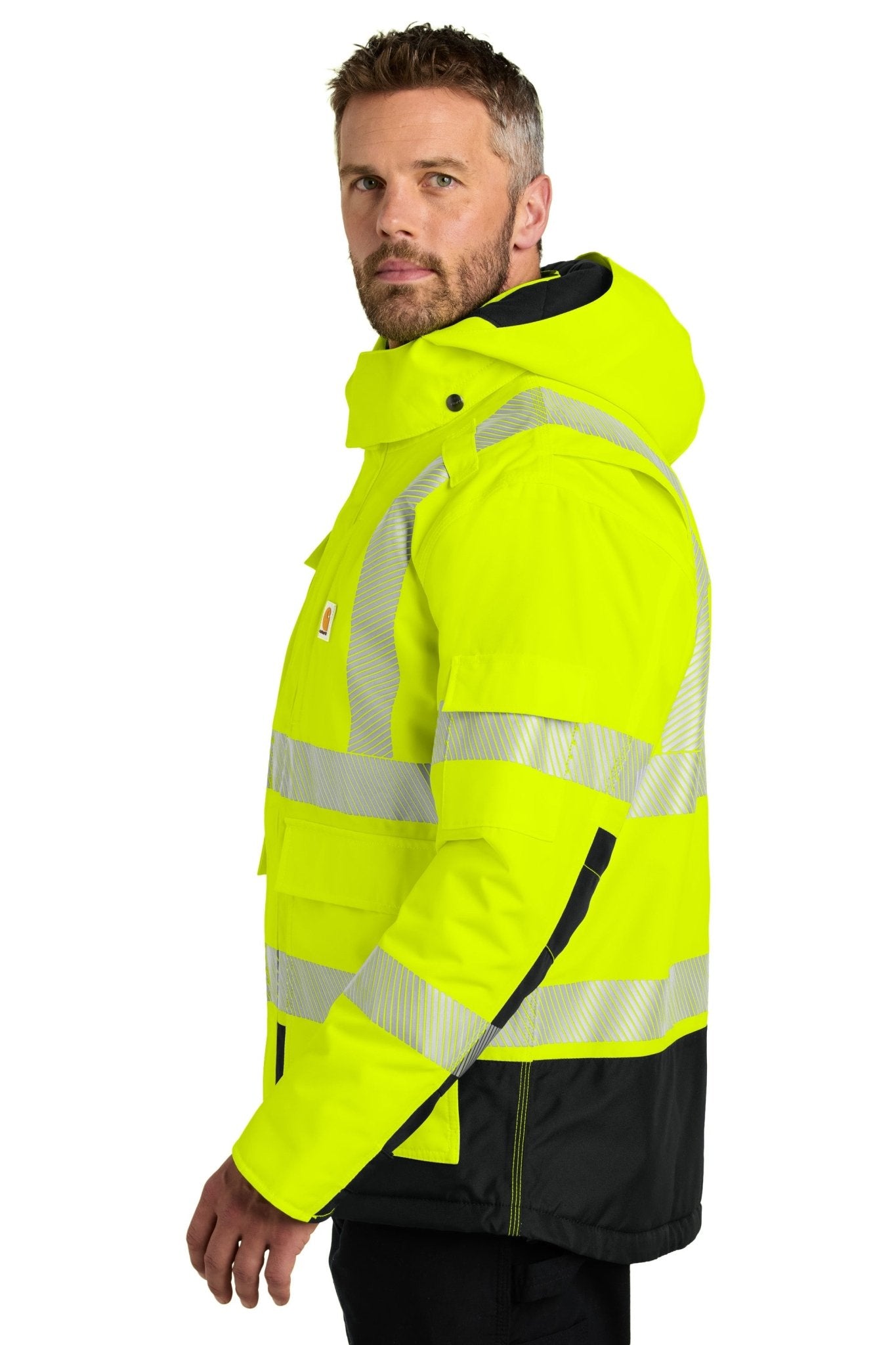 Carhartt® ANSI 107 Class 3 Waterproof Heavyweight Insulated Jacket - Euro Work Wear