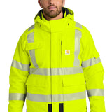 Carhartt® ANSI 107 Class 3 Waterproof Heavyweight Insulated Jacket - Euro Work Wear