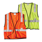 CornerStone® ANSI 107 Class 2 Economy Mesh One - Pocket Vest - Euro Work Wear