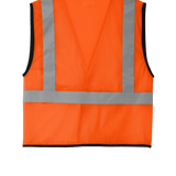 CornerStone® ANSI 107 Class 2 Economy Mesh One - Pocket Vest - Euro Work Wear
