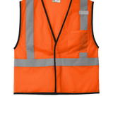 CornerStone® ANSI 107 Class 2 Economy Mesh One - Pocket Vest - Euro Work Wear