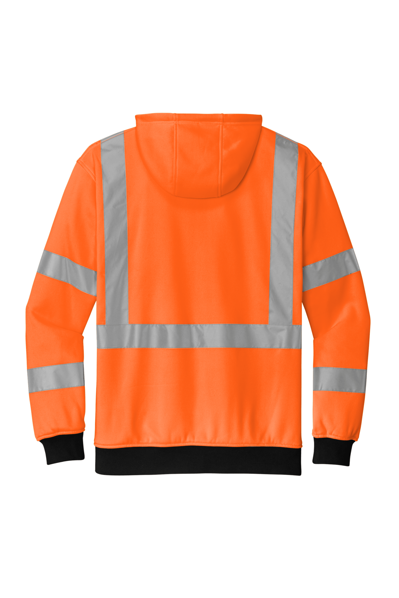 CornerStone® ANSI 107 Class 3 Heavy - Duty Fleece Full - Zip Hoodie - Euro Work Wear