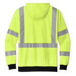 CornerStone® ANSI 107 Class 3 Heavy - Duty Fleece Full - Zip Hoodie - Euro Work Wear