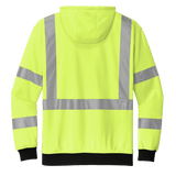 CornerStone® ANSI 107 Class 3 Heavy - Duty Fleece Full - Zip Hoodie - Euro Work Wear