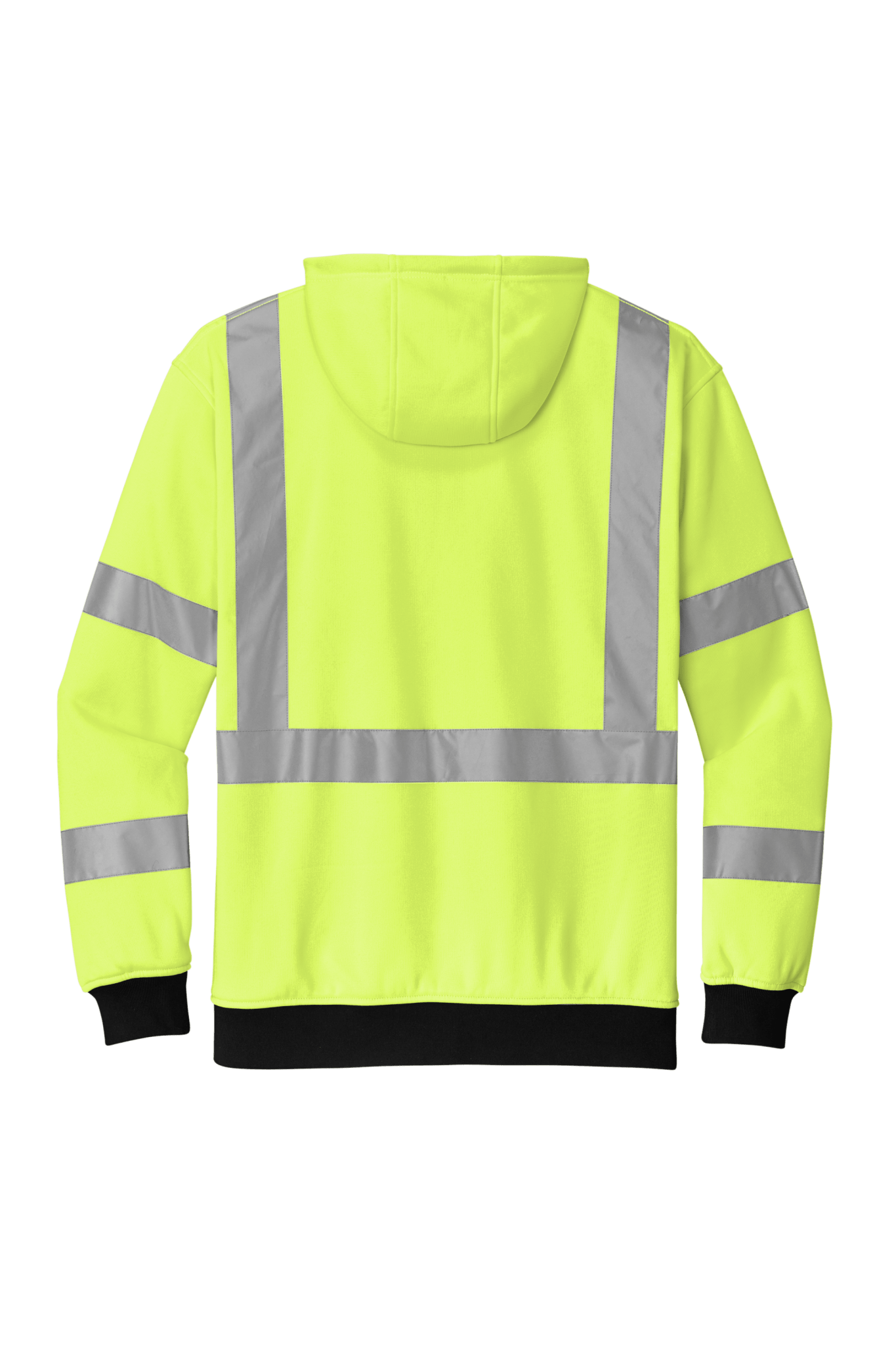 CornerStone® ANSI 107 Class 3 Heavy - Duty Fleece Full - Zip Hoodie - Euro Work Wear