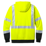 CornerStone® ANSI 107 Class 3 Heavy - Duty Fleece Pullover Hoodie - Euro Work Wear