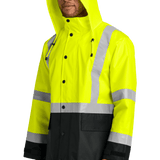 CornerStone® ANSI 107 Class 3 Rain Jacket - Euro Work Wear
