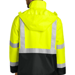 CornerStone® ANSI 107 Class 3 Rain Jacket - Euro Work Wear