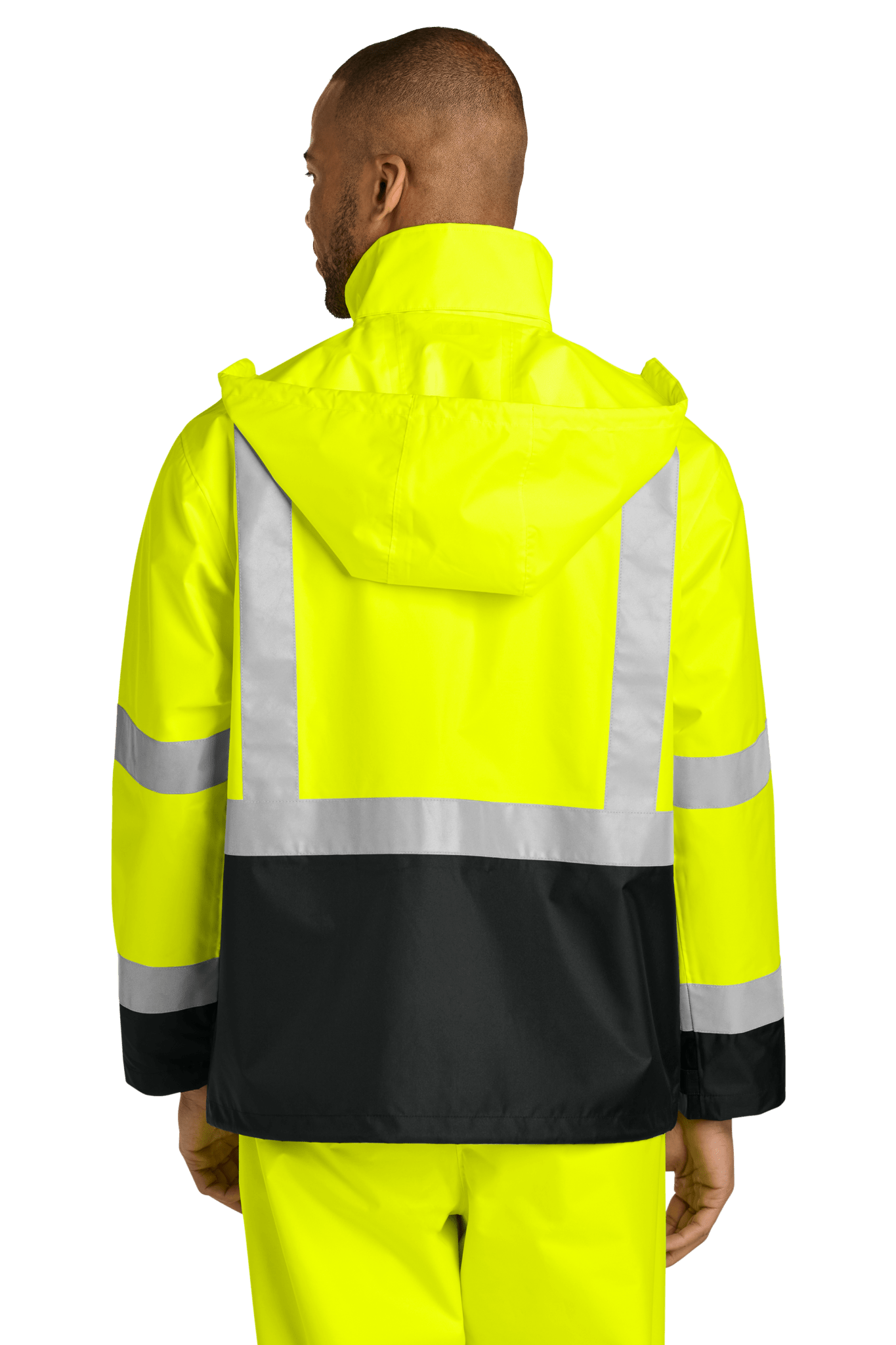 CornerStone® ANSI 107 Class 3 Rain Jacket - Euro Work Wear