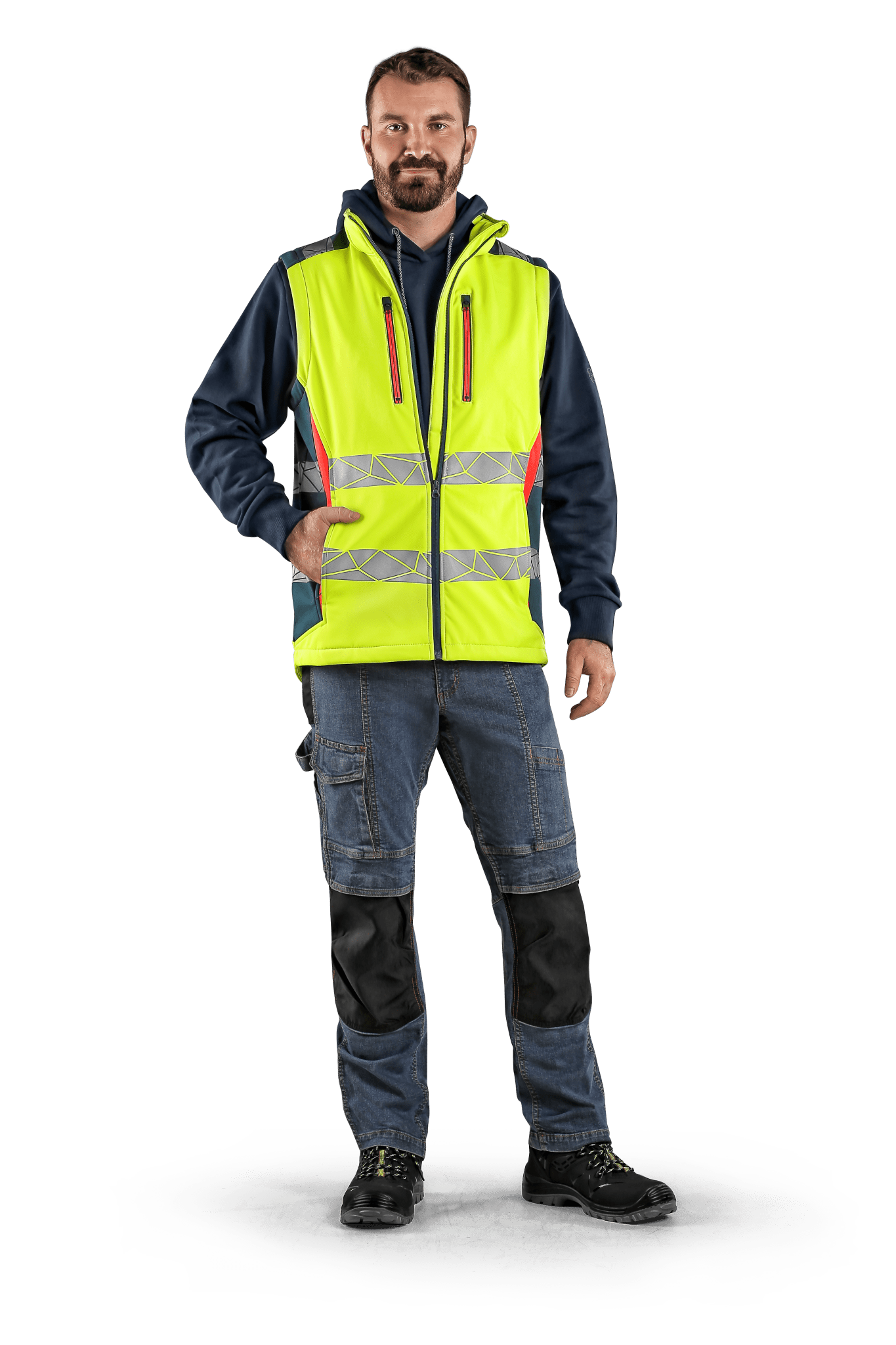 CXS BEDFORD, 3 in 1 - Hi Vis, Softshell Jacket - Euro Work Wear