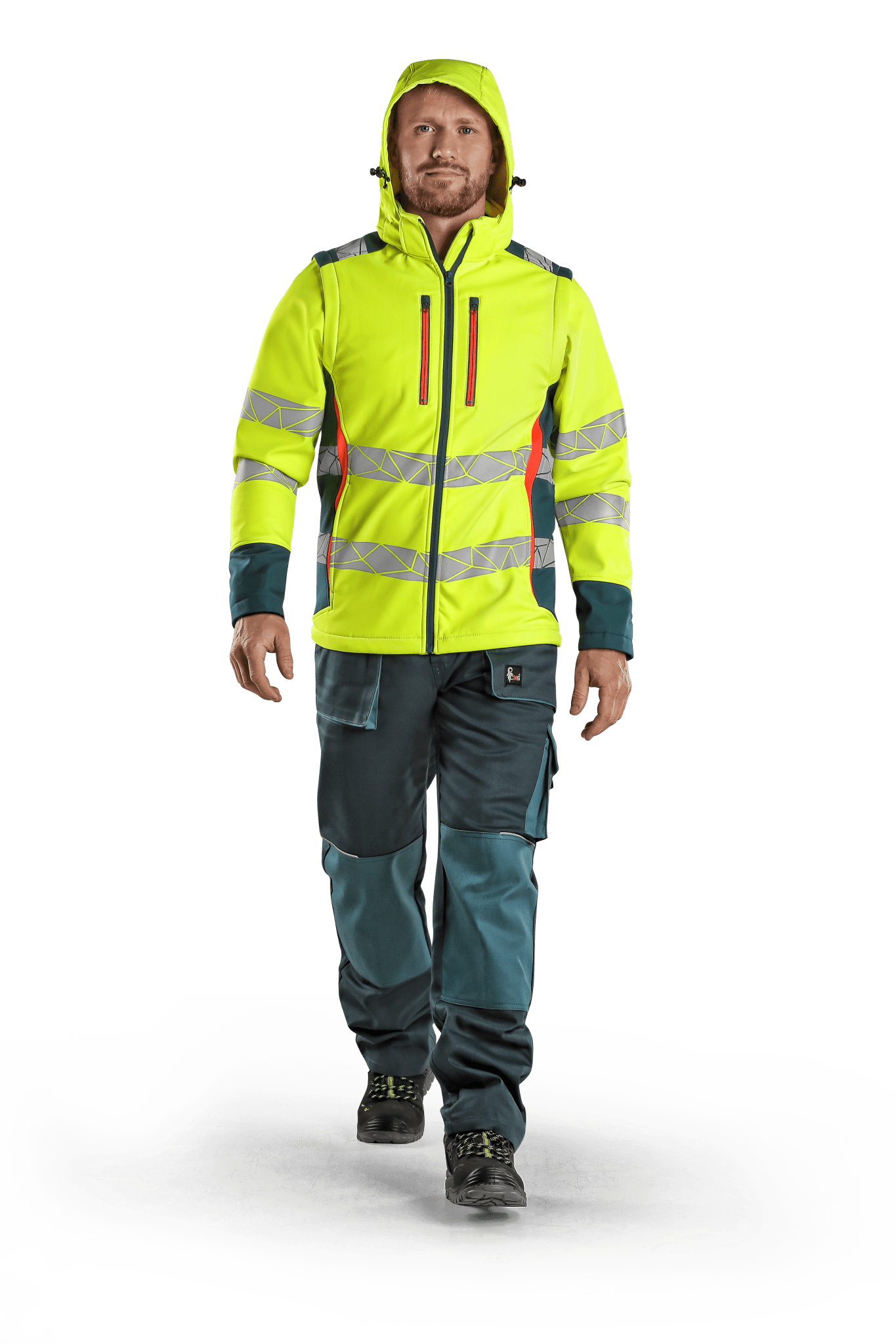 CXS BEDFORD, 3 in 1 - Hi Vis, Softshell Jacket - Euro Work Wear