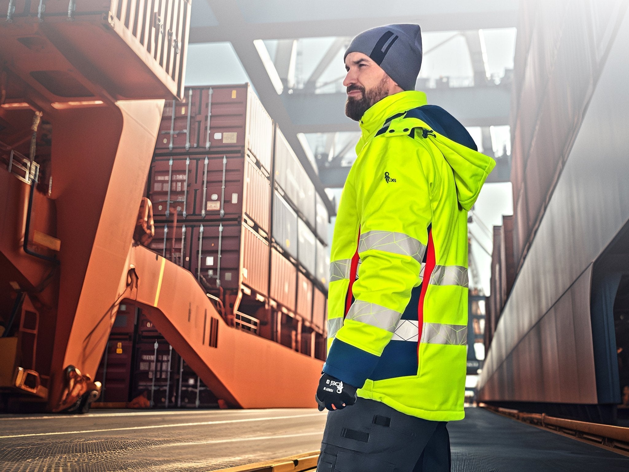 CXS BEDFORD, 3 in 1 - Hi Vis, Softshell Jacket - Euro Work Wear