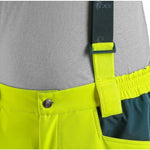 CXS Bedford Men's High Visible Softshell Yellow Overalls - Euro Work Wear