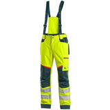 CXS Bedford Men's High Visible Softshell Yellow Overalls - Euro Work Wear
