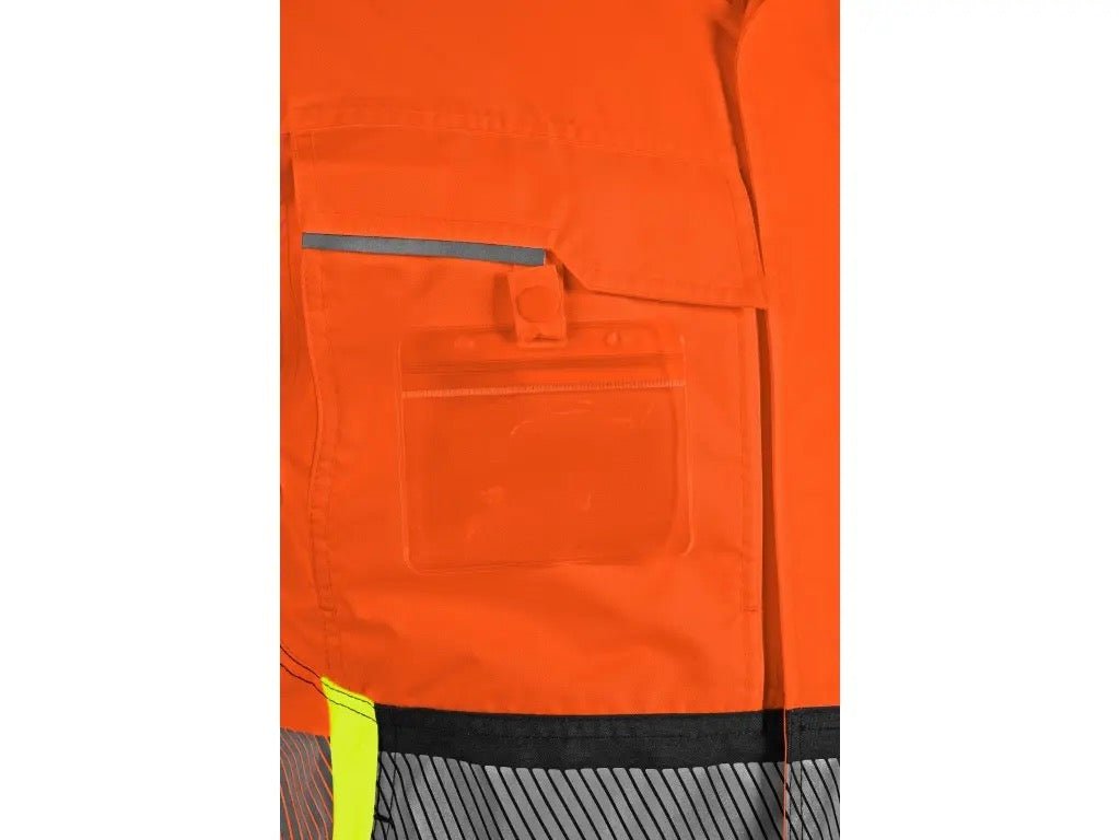 CXS Benson Padded Jacket in Yellow/Black - Euro Work Wear