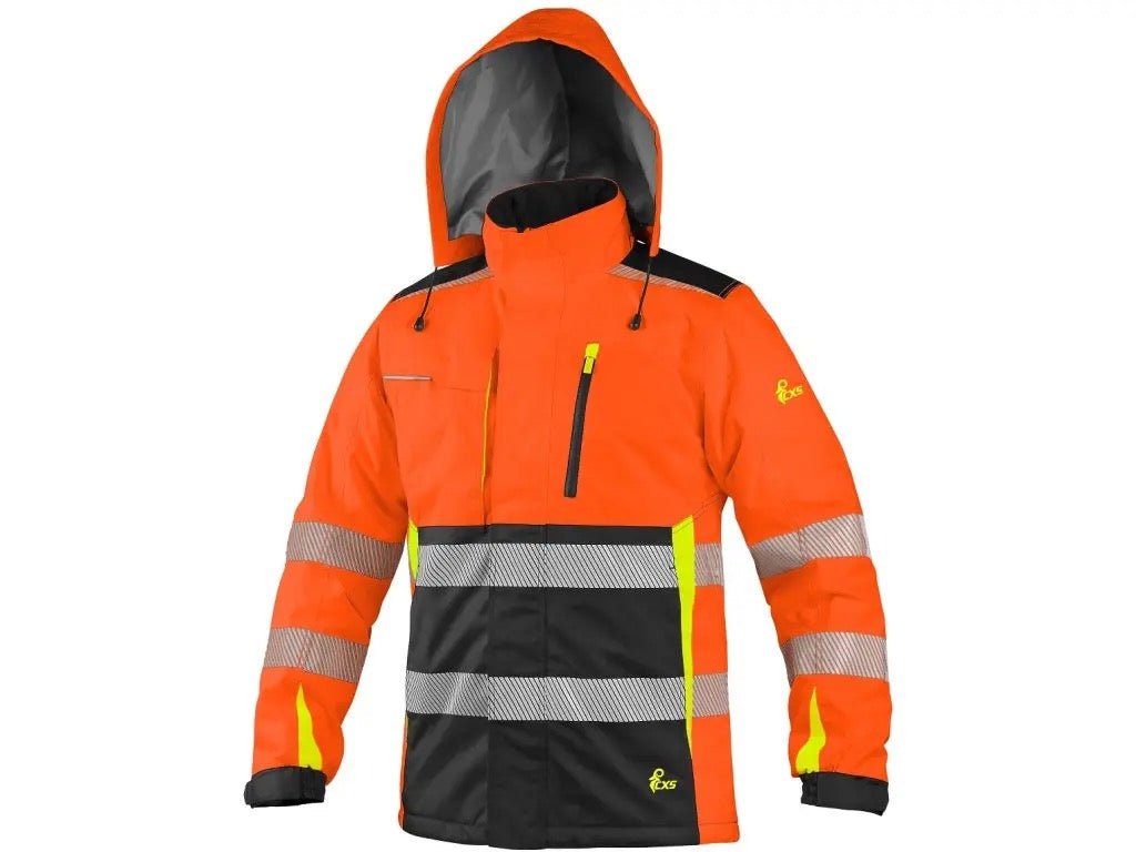 CXS Benson Padded Jacket in Yellow/Black - Euro Work Wear