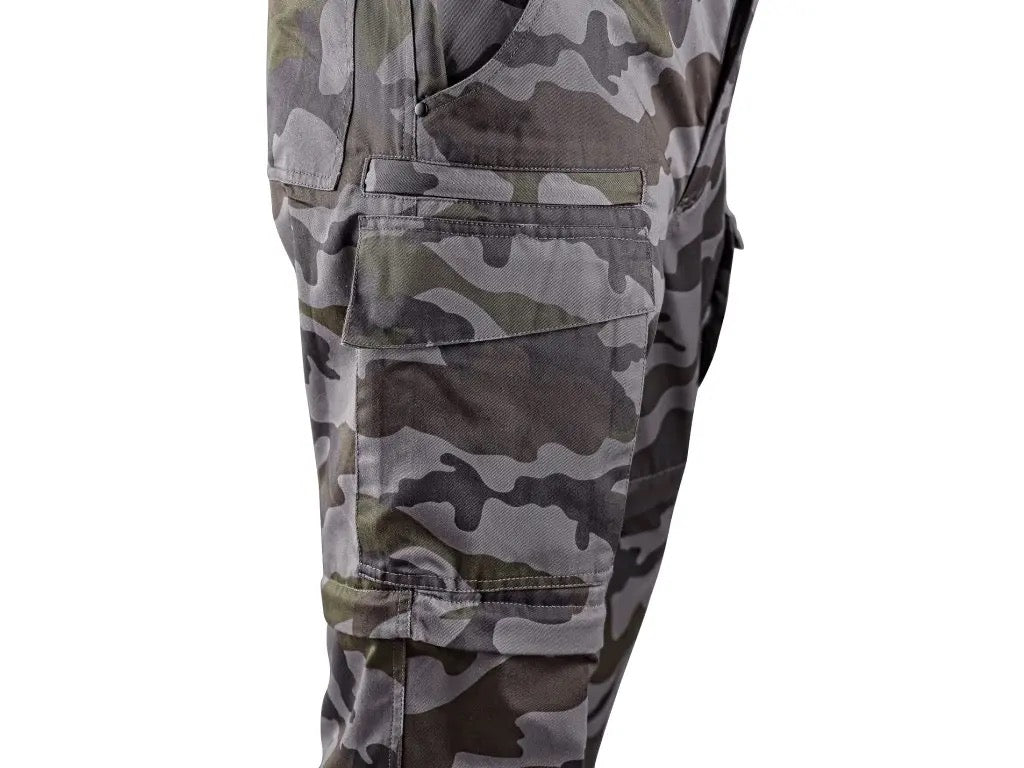 CXS CAMO pants, men's, camouflage, with detachable legs - Euro Work Wear