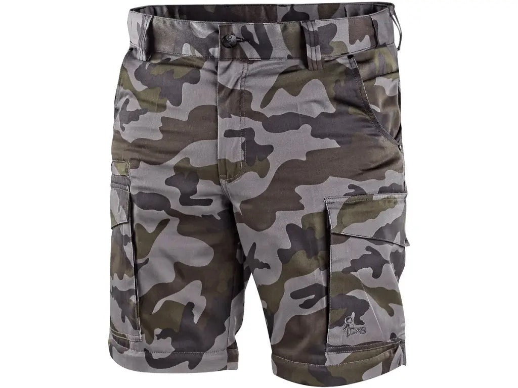 CXS CAMO pants, men's, camouflage, with detachable legs - Euro Work Wear