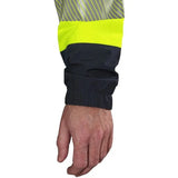 CXS HALIFAX SHELL, men's, hi - vis, yellow - blue - Euro Work Wear