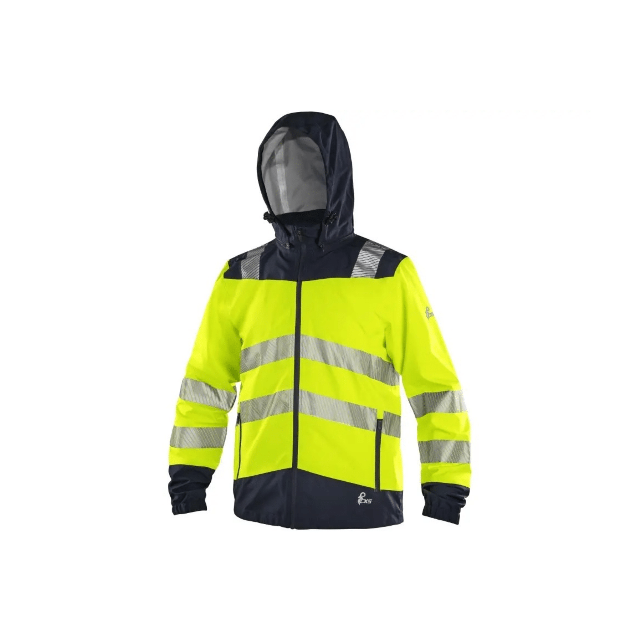 CXS HALIFAX SHELL, men's, hi - vis, yellow - blue - Euro Work Wear