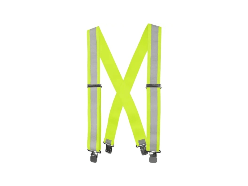 CXS HV braces, yellow, Hi Vis reflective stripe - Euro Work Wear