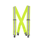 CXS HV braces, yellow, Hi Vis reflective stripe - Euro Work Wear