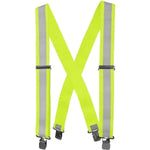 CXS HV braces, yellow, Hi Vis reflective stripe - Euro Work Wear