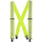 CXS HV braces, yellow, Hi Vis reflective stripe - Euro Work Wear