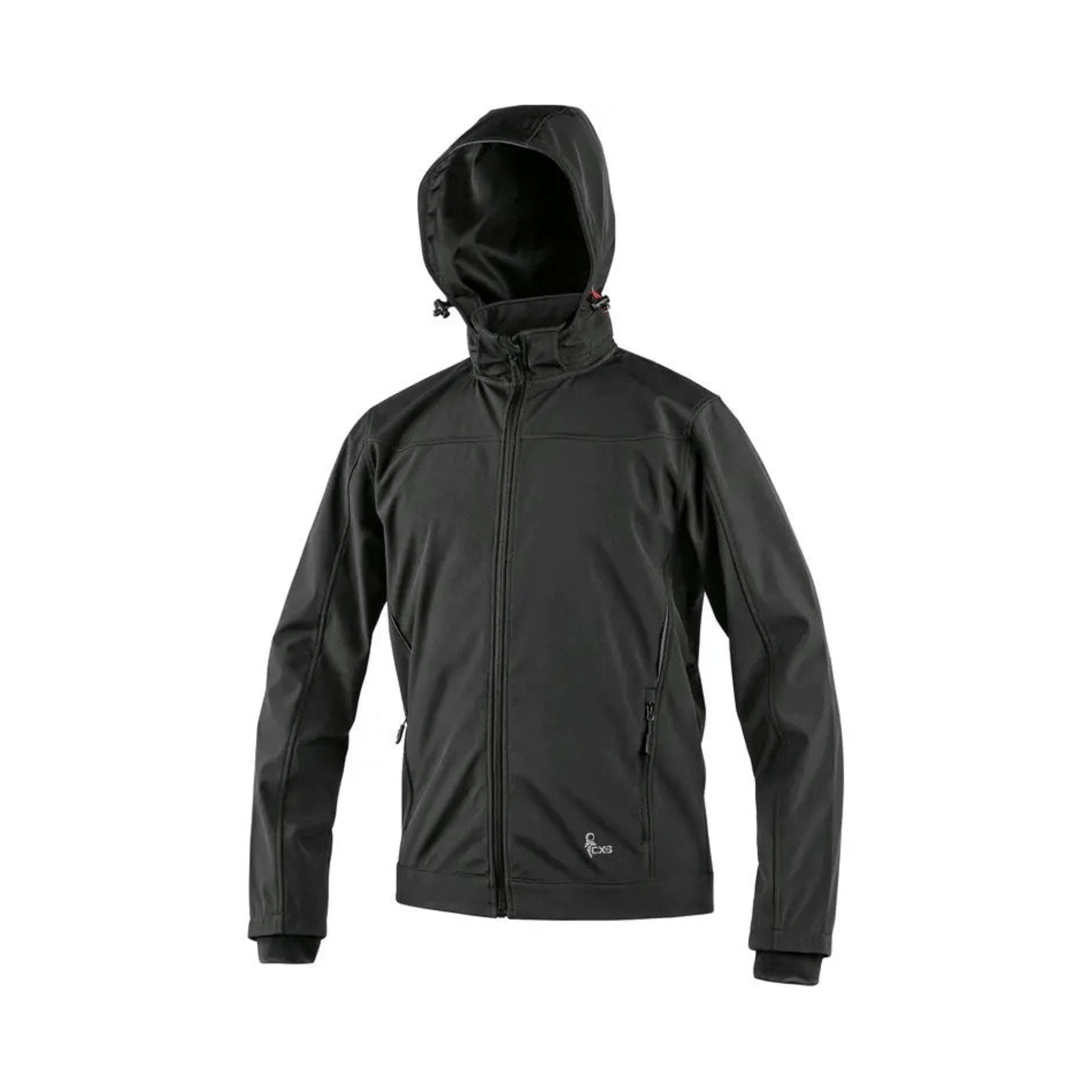 CXS Laval Men's Black Softshell Jacket - Euro Work Wear