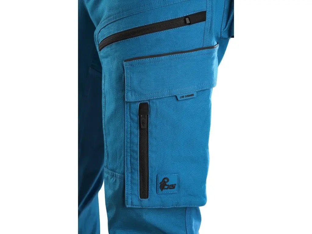 CXS Leonis Men's Work Pants in Light Blue - Euro Work Wear