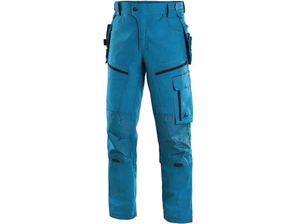 CXS Leonis Men's Work Pants in Light Blue - Euro Work Wear