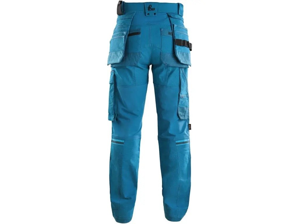 CXS Leonis Men's Work Pants in Light Blue - Euro Work Wear