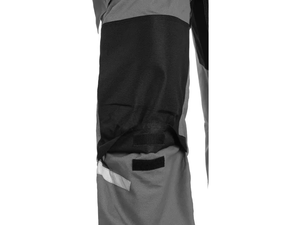 CXS Stretch Men's Winter Work Pants, gray - black - Euro Work Wear