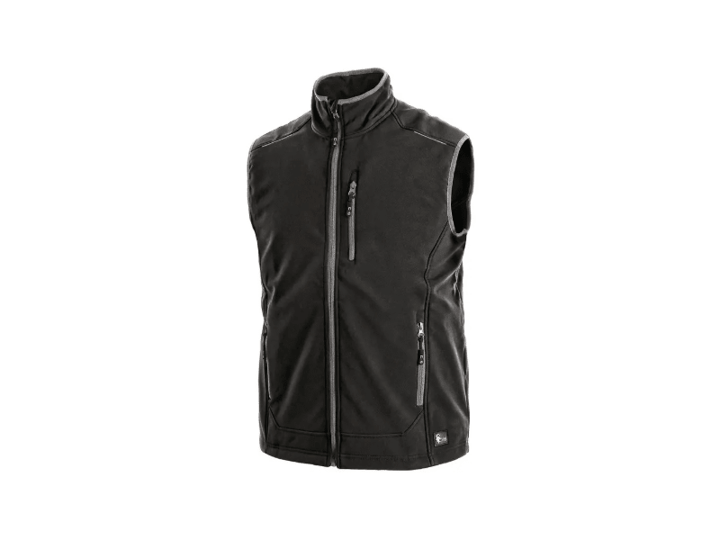 CXS TOPEKA, men´s, black vest - Euro Work Wear