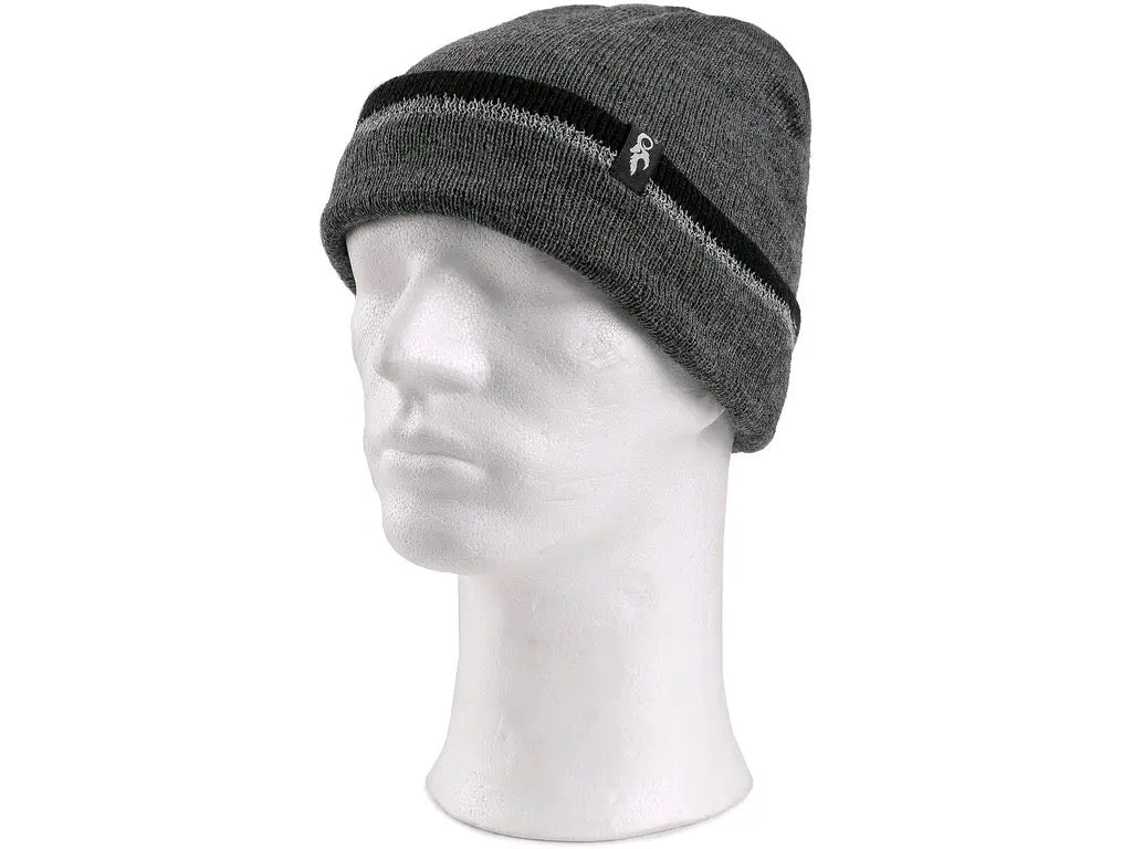 Hat CXS IVANUS, winter, grey - black - Euro Work Wear