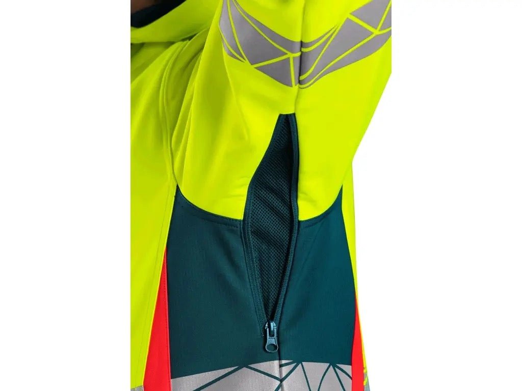 Jacket CXS BEDFORD WINTER, high visible, winter, men's, softshell, - Euro Work Wear