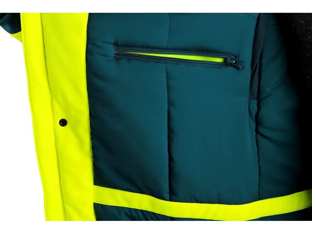 Jacket CXS BEDFORD WINTER, high visible, winter, men's, softshell, - Euro Work Wear