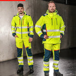 Jacket CXS BEDFORD WINTER, high visible, winter, men's, softshell, - Euro Work Wear