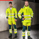 Jacket CXS BEDFORD WINTER, high visible, winter, men's, softshell, - Euro Work Wear