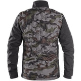 Jacket CXS CAMO, men’s, camouflage black - Euro Work Wear
